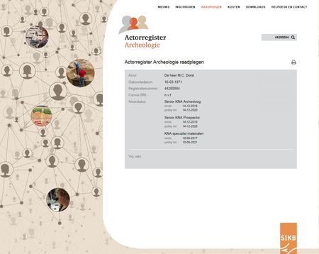 Actorregistratie Marc Dorst