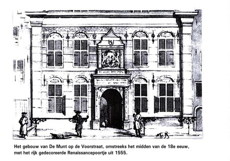 De Munt op de Voorstraat in Dordrecht