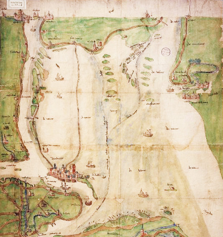 De Zuid Hollandsche Waard in de 16e eeuw