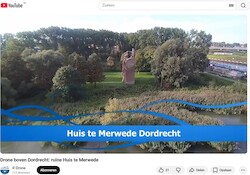 Huis te Merwede per drone